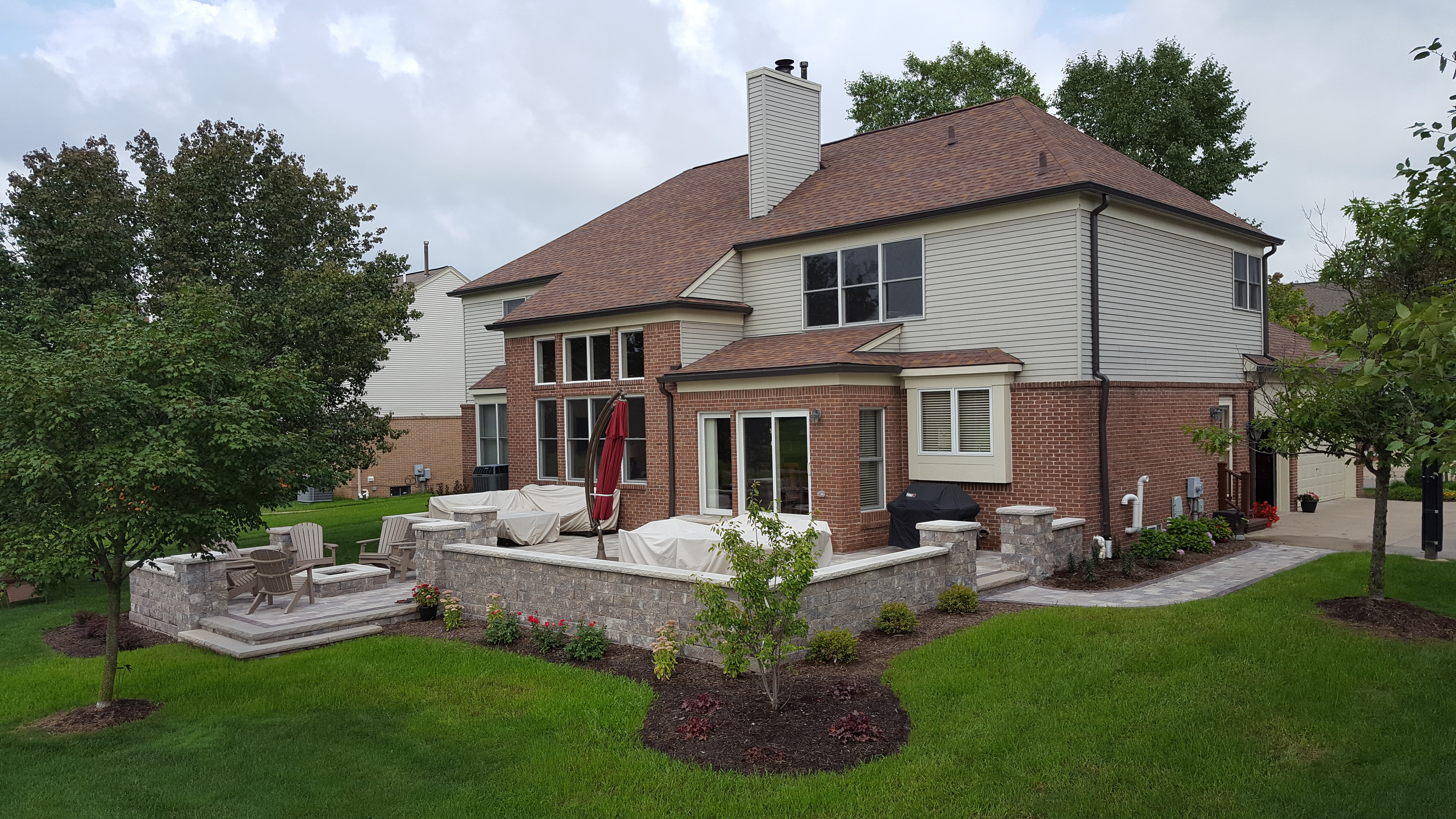 Amazing Brick Paver Patio Installation in Livonia, MI