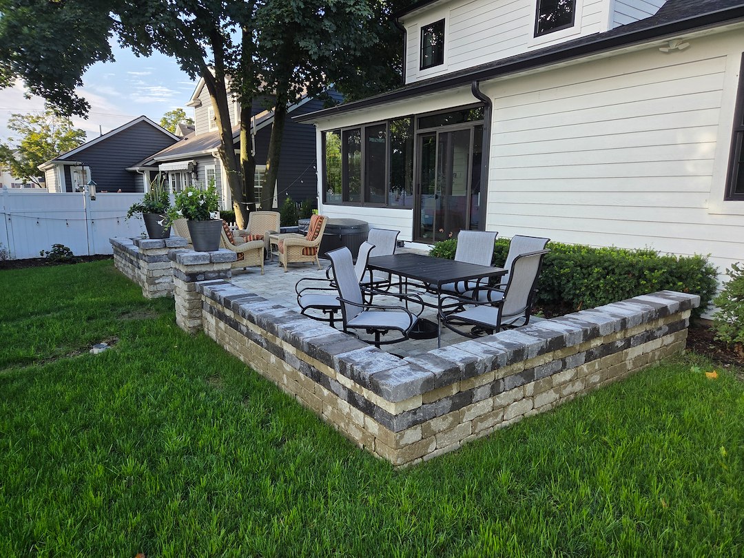 Brick Paver Patio in South Lyon, MI
