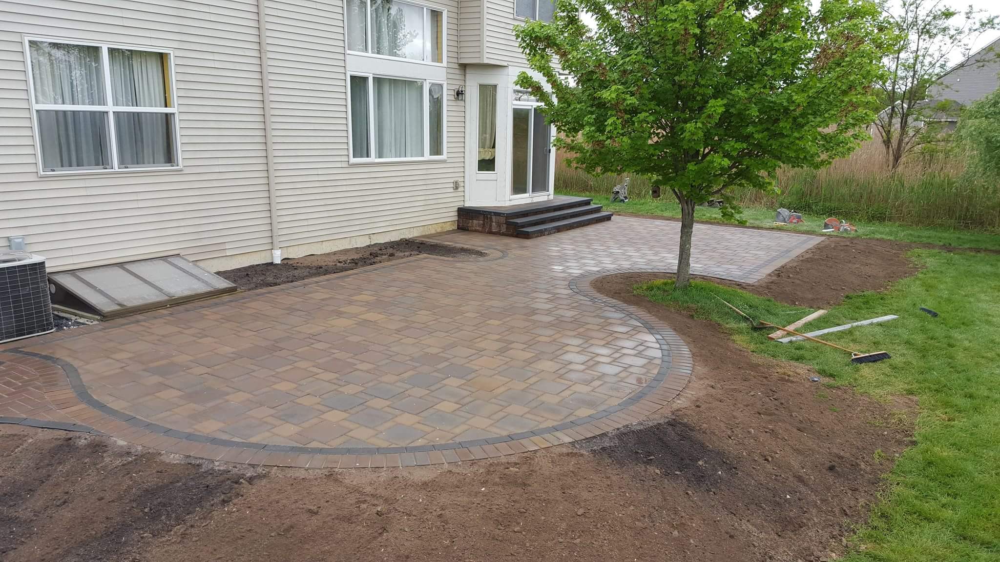 Brick Paver Patio Installation in Farmington Hills, MI