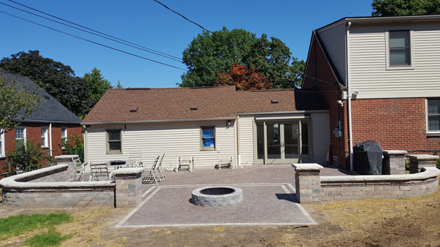 Classic Brick Paver Patio Installation in Westland, MI