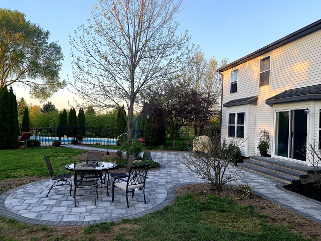 Stylish Brick Paver Patio Installation in Northville, MI